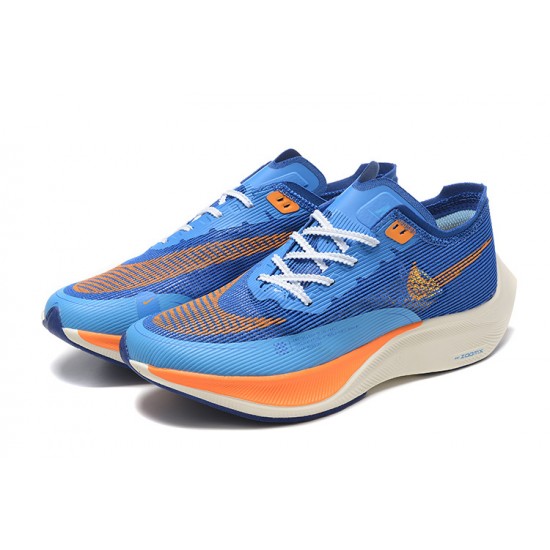 Women's/Men's Nike ZoomX VaporFly NEXT Blue Orange Footwear 