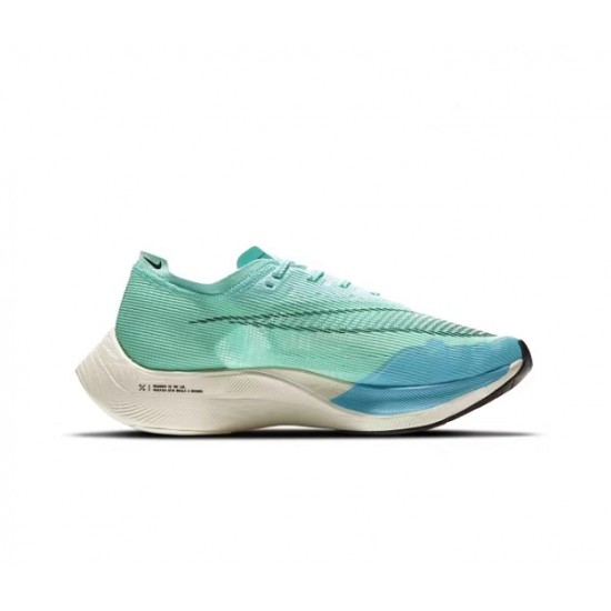 Women's/Men's Nike ZoomX VaporFly NEXT Blue and Black  Footwear 