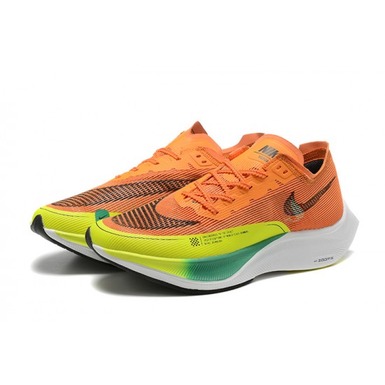 Women's/Men's Nike ZoomX VaporFly NEXT Orange White Footwear 