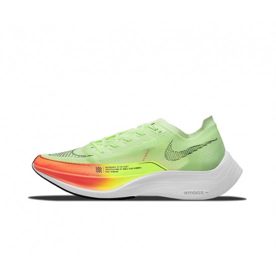 Women's/Men's Nike ZoomX VaporFly NEXT Red Yellow Footwear 