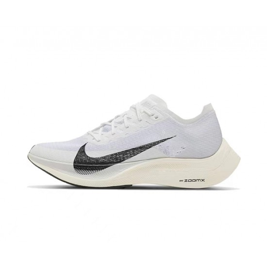 Women's/Men's Nike ZoomX VaporFly NEXT White Grey Footwear 