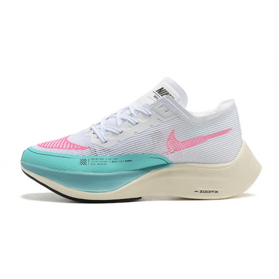 Women's/Men's Nike ZoomX VaporFly NEXT White Pink Footwear 