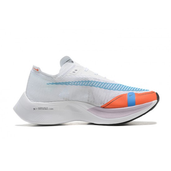 Women's/Men's Nike ZoomX VaporFly NEXT White Red Footwear 