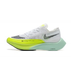 Women's/Men's Nike ZoomX VaporFly NEXT White Yellow Footwear 